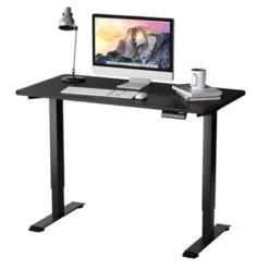 Costway Electric Adjustable Standing Desk Stand Up Workstation W/Control WhiteBlack MapleTeak -Costway GUEST cb88c187 b805 4baa a6a8 04b5e186ae70