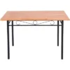 Costway 47'' Dining Table Modern Rectangular Kitchen With Spacious Tabletop & Steel Legs 1 Costway 47'' Dining Table Modern Rectangular Kitchen With Spacious Tabletop & Steel Legs -Costway GUEST cc22233c 2d2a 498b 9ba7 c237ad21fde3