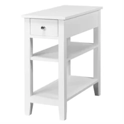 Costway 3 Tier Nightstand Bedside Table Sofa Side End Table W/Double Shelves Drawer 23 Costway 3 Tier Nightstand Bedside Table Sofa Side End Table W/Double Shelves Drawer -Costway GUEST cd4d2433 0832 4a1e 8d0a 6ea4862d7f2c