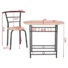 Costway 3 PCS Dining Set Table And 2 Chairs Home Kitchen Breakfast Bistro Pub Furniture -Costway GUEST d04b2b26 64fa 481d b748 e2d0592664ad