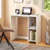Costway 31.5'' Small Computer Desk Home Office Study Writing Desk With 2 Compartments -Costway GUEST d0e19fa6 3dc6 4d71 947c 36ba21fe77f0