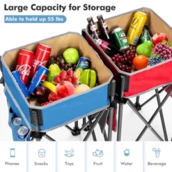 Costway 2 PCS Folding Camping Tables W/ Large Capacity Storage Sink For Picnic 17 Costway 2 PCS Folding Camping Tables W/ Large Capacity Storage Sink For Picnic -Costway GUEST d1dbedc1 f032 424f abd9 6b6168aa3b1b