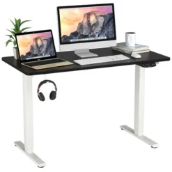 Costway Ergonomic Electric Adjustable Standing Up Desk Dual Motor W/ Controller -Costway GUEST d8bbb750 dd10 4f53 84ec cb7b35f1ff1d