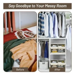 Costway Stackable Large Bins Cubes W/Lids Storage Organizers W/Linen&Oxford Fabric 4 Sets 14 Costway Stackable Large Bins Cubes W/Lids Storage Organizers W/Linen&Oxford Fabric 4 Sets -Costway GUEST daa86d8c 03c1 4724 967f 3729f59b879a