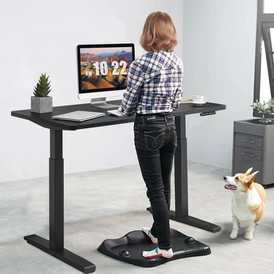 Costway 55''x28'' Electric Standing Desk Sit To Stand Workstation Dual Motor 4 Costway 55''x28'' Electric Standing Desk Sit To Stand Workstation Dual Motor - Image 2