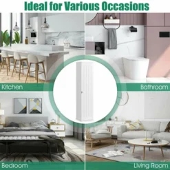 Costway Toilet Tissue Storage Tower Bathroom Storage Floor Cabinet W/ 4 Shelves -Costway GUEST db625794 8dfe 4c7b 8619 41d8111700d2