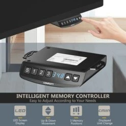 Costway Ergonomic Electric Adjustable Standing Up Desk Dual Motor W/ Controller -Costway GUEST deccdd5d fa09 4f72 bb83 d65520e7cef9