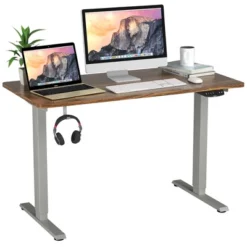 Costway Electric Standing Desk Adjustable Height Computer Desk Dual Motor W/ Controller -Costway GUEST e0c73059 bbce 4521 9ea8 b5c24ef8b4d5