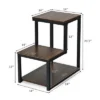 Costway 3-Tier End Table Side Table Night Stand W/ Storage Shelf For Living Room -Costway GUEST e12b9b07 9eee 422b b771 b60ca91cf7fc