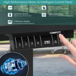 Costway Electric Adjustable Standing Desk Stand Up Workstation W/Control WhiteBlack MapleTeak -Costway GUEST e21a9377 717a 4117 988b 7181ecc7a28a