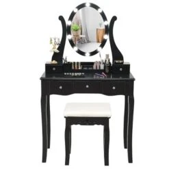 Costway Vanity Table Set W/10 Light Bulbs And Touch Switch Makeup Dressing Table 22 Costway Vanity Table Set W/10 Light Bulbs And Touch Switch Makeup Dressing Table -Costway GUEST e5676b7b ab6f 4794 9efe 4cfabc1f7b0c