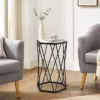 Costway End Table Tempered Glass Top Metal Frame Hexagonal Accent Side Table Living Room 2 Costway End Table Tempered Glass Top Metal Frame Hexagonal Accent Side Table Living Room -Costway GUEST e6bfc012 bd47 4c22 afb2 414482c2fd17