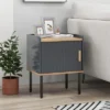 Costway Nightstand Bedside End Table With Door Cabinet For Living Room Bedroom -Costway GUEST e6c769e2 2b9f 47f4 973d 356d1c6243f0