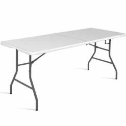 Costway 6' Folding Table Portable Plastic Indoor Outdoor Picnic Party Dining Camp Tables -Costway GUEST e7ec5b28 da8b 43eb 9008 be6323a7d114