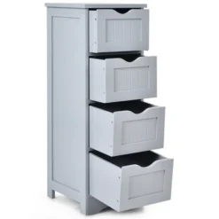 Costway Floor Storage Cabinet Bathroom Organizer Free Standing Drawers -Costway GUEST e9ddec5c b388 4972 9433 419216c4fdd1