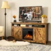 Costway 60'' Industrial Fireplace TV Stand W/18'' 750W/1500W Electric Fireplace -Costway GUEST ed1b241c 85f1 4f46 ace6 7cb5b17e0c42