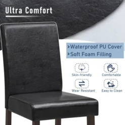 Costway Set Of 2/4 Bar Stools 25inch Counter Height Barstool Pub Chair W/Rubber Wood Legs 19 Costway Set Of 2/4 Bar Stools 25inch Counter Height Barstool Pub Chair W/Rubber Wood Legs -Costway GUEST eee64afe f2a3 49b1 ac11 be39348f0da1