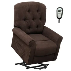 Costway Power Lift Recliner Chair Sofa For Elderly W/ Side Pocket & Remote Control BlackBrown 22 Costway Power Lift Recliner Chair Sofa For Elderly W/ Side Pocket & Remote Control BlackBrown -Costway GUEST ef7a17b1 c9c3 494b a919 e0ab91c80e48