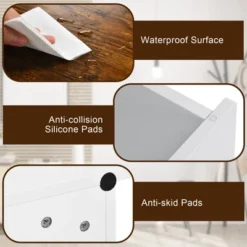 Costway Flip-top Storage Chest Lift Top Storage Bench Wooden Deck Box Toy Box -Costway GUEST f017d855 2755 414e 8e4b acca73509ddb