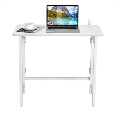 Costway Folding Table Computer Desk PC Laptop Writing Table Home Office Workstation 11 Costway Folding Table Computer Desk PC Laptop Writing Table Home Office Workstation - Image 9