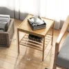 2 PCS 2-Tier Bedside End Table Bamboo Nightstand For Living Room Bedroom 2 2 PCS 2-Tier Bedside End Table Bamboo Nightstand For Living Room Bedroom -Costway GUEST f0a18ac7 7e13 486d 9954 e61a6327e4b4