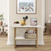 Costway 48'' 2-tier Console Table Modern Entryway Table For Living Room Hallway -Costway GUEST f2a9c83d ae6e 4ae2 bc4e ba09a6908631