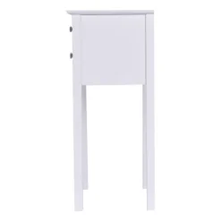 Costway 2 PCS Side Table End Accent Table Night Stand W/ 2 Drawers White -Costway GUEST f3b5f0fe 3e10 4237 acac 73293332fae8