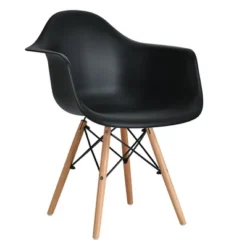 Costway 4PCS Molded Dining Arm Chair Side Chair Home Kitchen W/ Wooden Legs -Costway GUEST f3c5a0ca df4b 4c18 9e8f f71bba5247fc