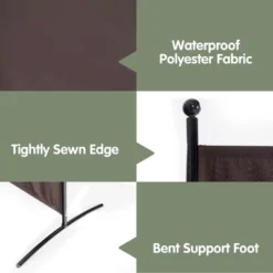 Costway Single Panel Room Divider Privacy Partition Screen For Office Home Coffee -Costway GUEST f45610d8 6323 47be 9701 344b176c2a0f