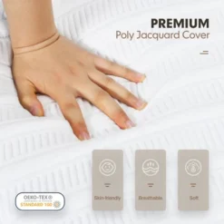 Costway Full Size Wood Bed Frame & 8'' Foam Mattress Set CertiPUR-US Certified 17 Costway Full Size Wood Bed Frame & 8'' Foam Mattress Set CertiPUR-US Certified -Costway GUEST f5a41f7a 1d64 4269 a5e9 c88bbccbf130