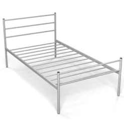 Costway Twin Metal Bed Frame Mattress Foundation No Box Spring Needed -Costway GUEST f5adad6e 294a 4ab8 ae3f 1963920b161d