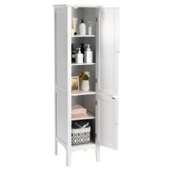 Costway Freestanding Bathroom Storage Cabinet Linen Tower Kitchen Living Room 17 Costway Freestanding Bathroom Storage Cabinet Linen Tower Kitchen Living Room -Costway GUEST f86a5a18 1b6a 4b49 8d19 a3f2c6c41069