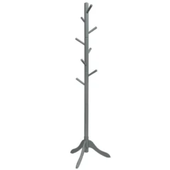 Costway Wooden Coat Rack Stand Entryway Hall Tree 2 Adjustable Height W/ 8 Hooks GrayBrown 24 Costway Wooden Coat Rack Stand Entryway Hall Tree 2 Adjustable Height W/ 8 Hooks GrayBrown -Costway GUEST f9491b4c e5c8 4bbb a918 3a9b91aa829c