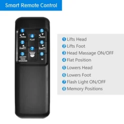 Costway Adjustable Bed Base Electric Bed Frame With Massage Remote Control Queen 18 Costway Adjustable Bed Base Electric Bed Frame With Massage Remote Control Queen -Costway GUEST f9e4e823 b1ca 4ad8 afab af25b4966eb8