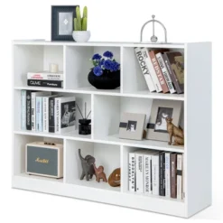 Costway 3-tier Open Bookcase 8-Cube Floor Standing Storage Shelves Display Cabinet White 18 Costway 3-tier Open Bookcase 8-Cube Floor Standing Storage Shelves Display Cabinet White -Costway GUEST fb20970a 7645 48a0 8dde a892c1c5c4f1