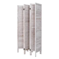 Costway 67'' High 6 Panel Room Divider Furniture Classic Venetian Wooden Slat Home -Costway GUEST fc3b7a53 3071 4577 a9c3 230568c5cf9a