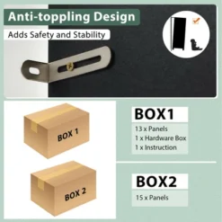 Costway 3-Door 71'' Kitchen Buffet Pantry Storage Cabinet W/Hutch Adjustable Shelf Black 16 Costway 3-Door 71'' Kitchen Buffet Pantry Storage Cabinet W/Hutch Adjustable Shelf Black -Costway GUEST fe43b763 0e53 4230 885f e3970bb460c7